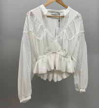 Load image into Gallery viewer, IRO RIXI TOP ECRU 36