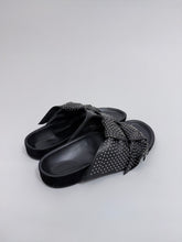 Load image into Gallery viewer, IM LENNYO BOW SANDALE BLACK SILVER