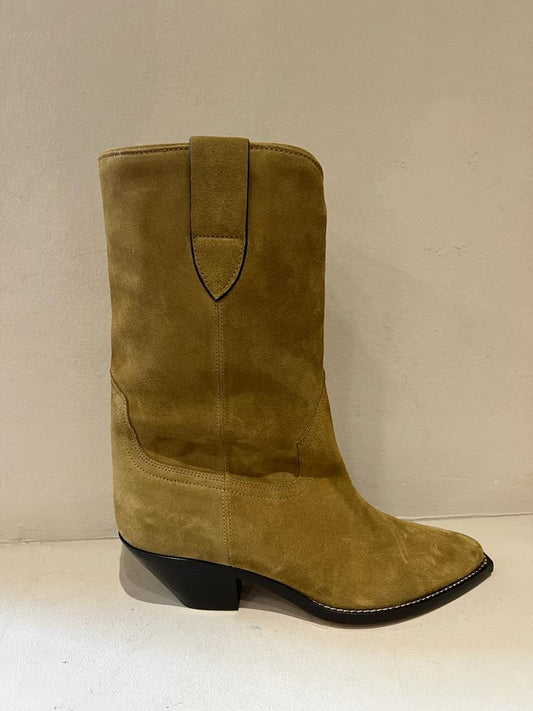 ISABEL MARANT DAHOPE BOOTS TAUPE