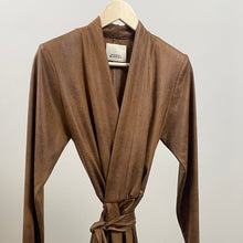 Load image into Gallery viewer, ISABEL MARANT ALEORA DRESS COGNAC
