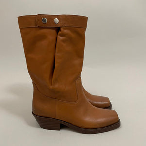 ISABEL MARANT ADEME BOOTS HAVANA