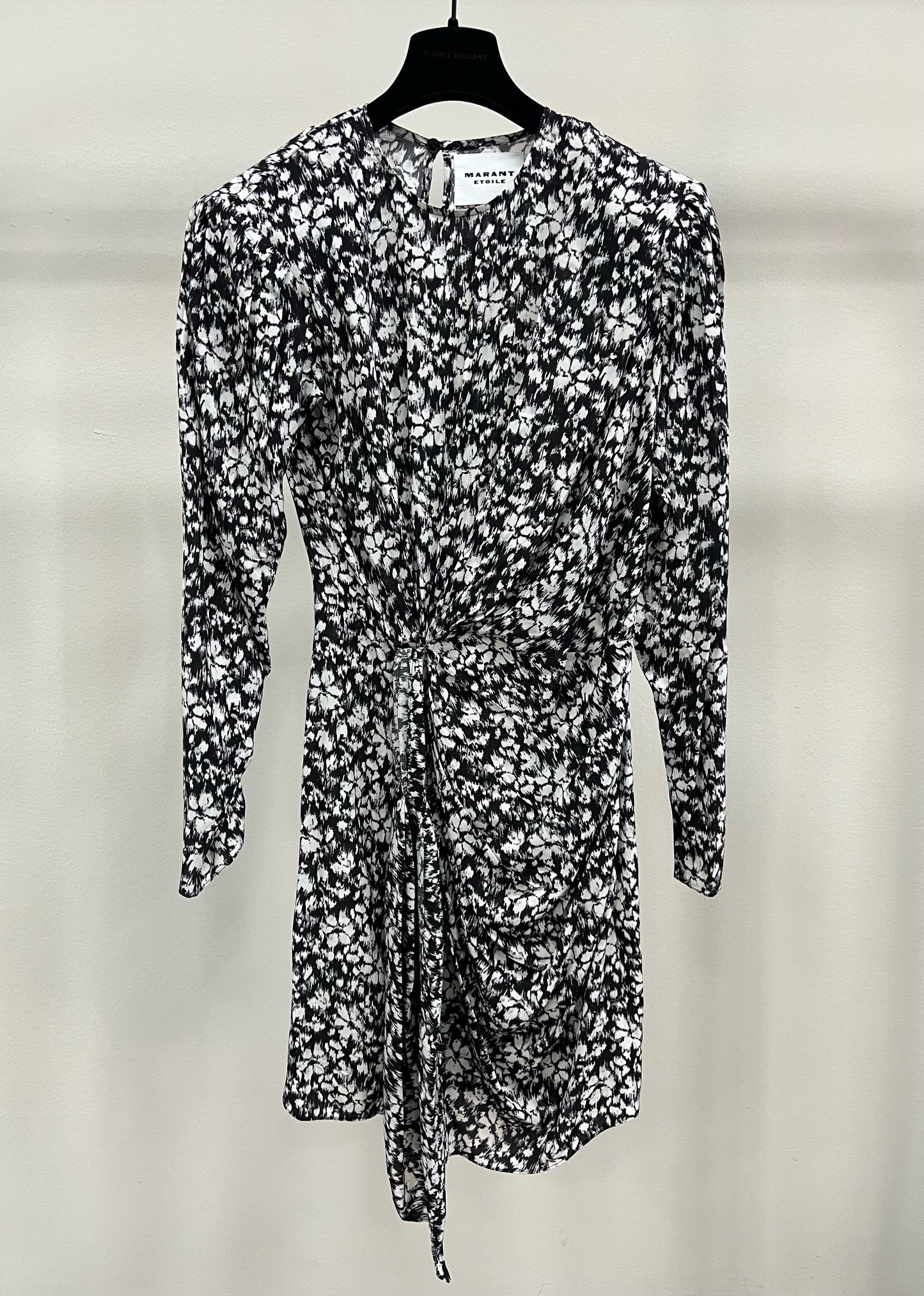 ISABEL MARANT DULCE DRESS BLACK WHITE – Nicolas Concept Store