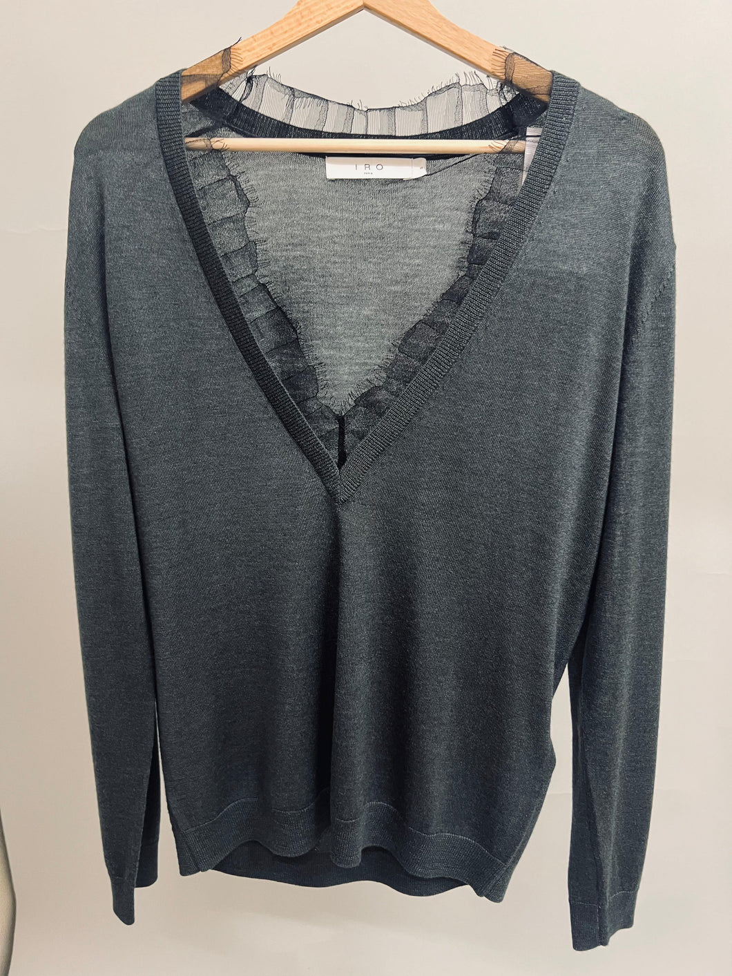 IRO HABY VESTA CHARCOAL