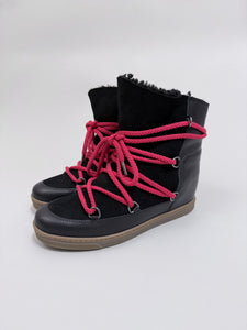 ISABEL MARANT NOWLES BOOTS BLACK