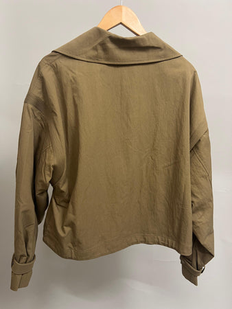 IRO HARPER JAKNA LIGHT BROWN KHAKI