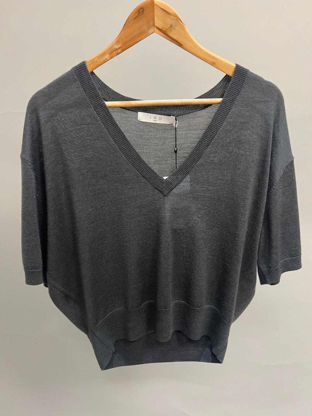 IRO MYLA VESTA IVY CHARCOAL