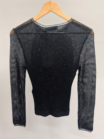 IRO KERRIA VESTA BLACK SILVER