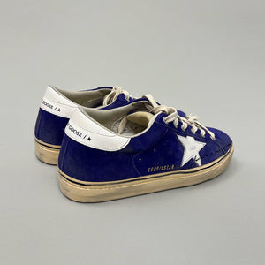 GOLDEN GOOSE SUPER STAR SUEDE UPPER LEATHER STAR AND HEEL