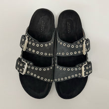 Load image into Gallery viewer, ISABEL MARANT LENNYO SANDALS FADED BLACK
