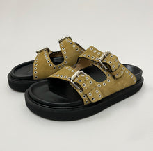 Load image into Gallery viewer, ISABEL MARANT LENNYA SANDALS TAUPE
