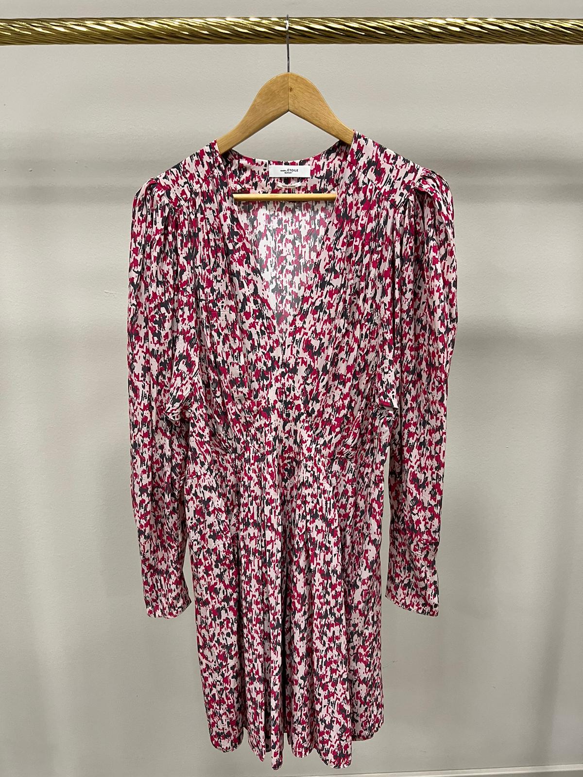 ISABEL MARANT ARONE DRESS RASPBERRY – Nicolas Concept Store