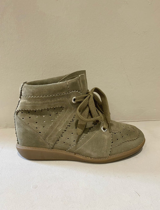 ISABEL MARANT - Bobby Sneakers - Taupe